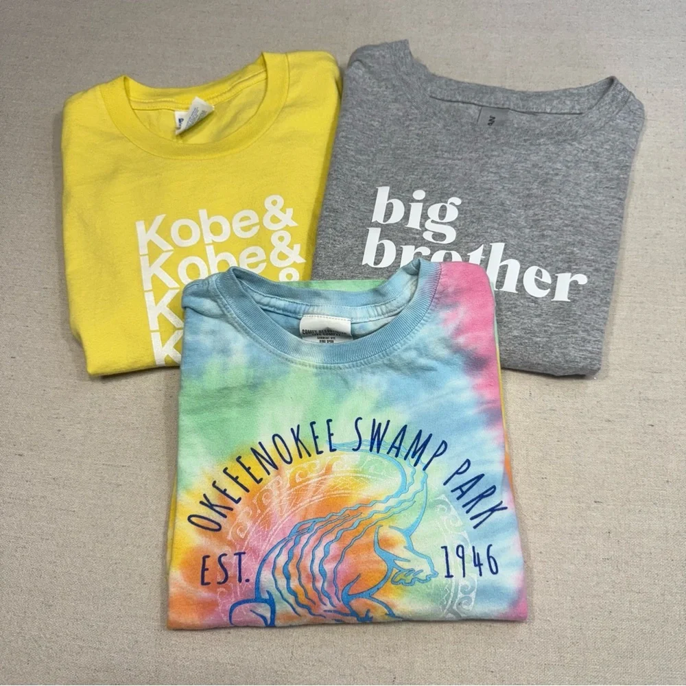 Boys T-shirt Bundle - 3pc Set - Size XS